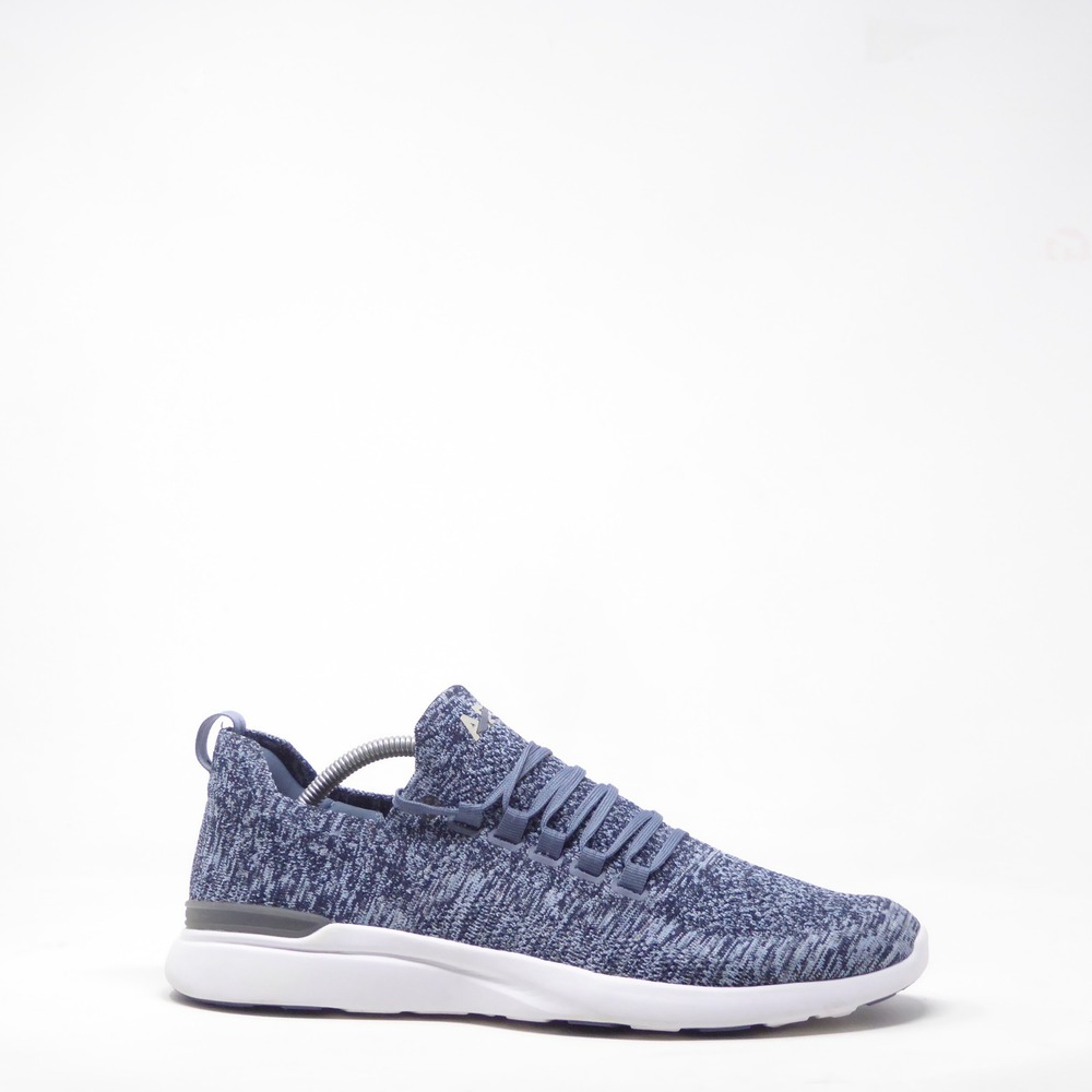 APL Mens TechLoom Breeze Running Shoes Cobalt Blue Heathered Knit 11.5